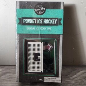 George & Hardy Pocket Ice Hockey Miniature Game Novelty Gift Sealed Deadstock
